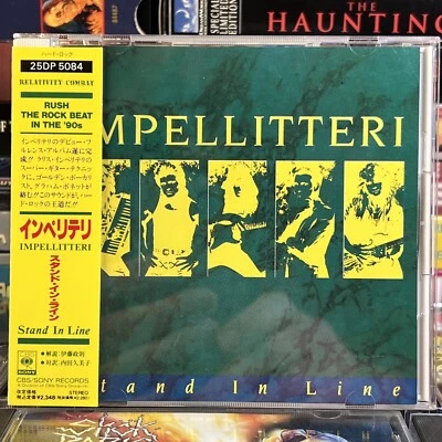 Impellitteri - Stand In Line 1988 CD Graham Bonnet Pat Torpey Japan Import OBI Foto 1 de 4