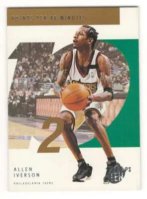 ALLEN IVERSON 2002-03 Topps Ten Parallel #12 76ers  ID:17004 - Image 1 of 2