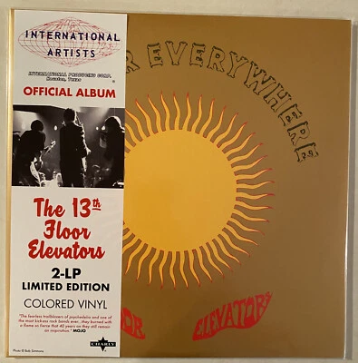13th FLOOR ELEVATORS Easter Everywhere 180 gram YELLOW/RED vinyl NEW 2 x LP - Image 1 of 2