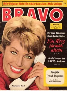 BRAVO 43/1960 MARIANNE KOCH, REX GILDO, ALAIN DELON, ROMY SCHNEIDER, YUL BRYNNER - Picture 1 of 1