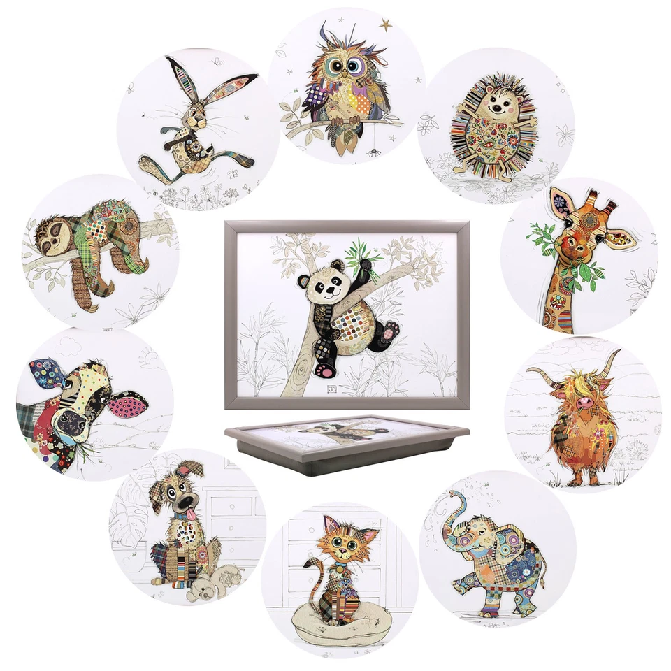 Laptop Trays Bug Art Animals Serving Bed Lap Tray Novelty Holiday Gift Ideas - Image 1 of 1