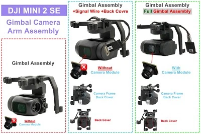 OEM Gimbal Camera Motor Assembly Axis Arm Bracket - DJI Mavic Mini / 2 / SE/ 2SE - Image 1 of 4
