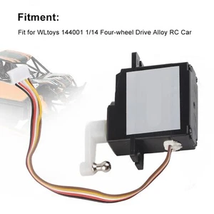 Präzises RC Lenkservo Zubehör Für WLtoys 144001 1/14 Ferngesteuertes Auto - Bild 1 von 10