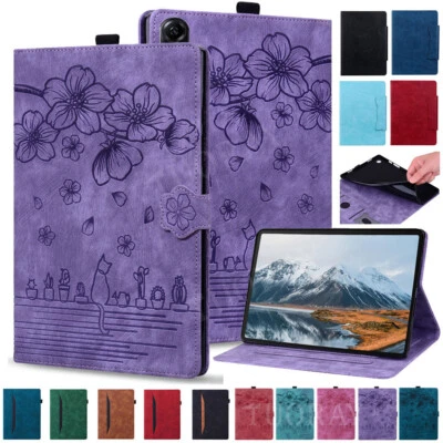 Capa suporte couro ecológico à prova de choque para tablet Huawei Honor Pad X8A 11" 2024 - Imagem 1 de 4