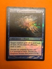 MTG - Morningtide - FOIL - Stream of Unconsciousness - VLP with Surface Wear