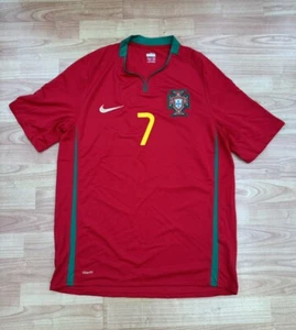 Men’s Nike Portugal 08/10 Home Shirt Ronaldo Medium - Picture 1 of 6