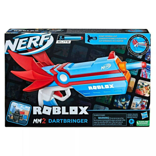 NERF Roblox MM2 Dartbringer Dart Blaster (*GUN WITH VIRTUAL CODE*) for sale  online