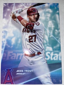 2020 TOPPS X STEVE AOKI WAVE 1 MIKE TROUT BASE CARD #1🔥🔥🔥