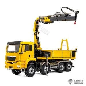 LESU 1/14 RC Hydraulic Roll on off 8*8 9CH Valve TGS Metal Dumper Truck Model - Picture 1 of 12
