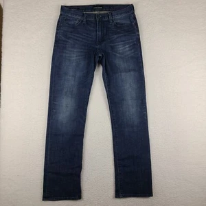 Lucky Brand Jeans Mens 31x32 Blue 363 Straight Leg Dark Wash Denim - Picture 1 of 13