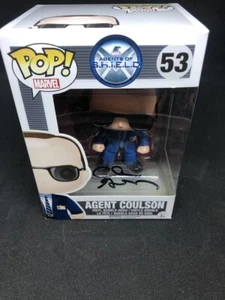 Agente Coulson Clark Gregg - Agentes de SHIELD - Firmado Funko Pop #53 JSA - Imagen 1 de 1