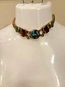 Stephen Dweck Multi-Stone Link Necklace - Picture 1 of 18