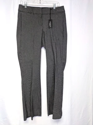 NEW Lane Bryant The Allie Boot Cut Stretch Trouser Womens 14 Black Tweed - Image 1 of 4
