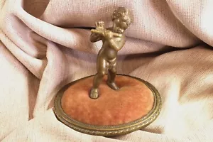 Alfiletero con niño de bronce. Pincushion with bronze child. S.XIX - Imagen 1 de 7