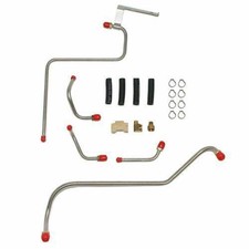 1966 Dodge Charger Pump to Carb Fuel Line 426 Hemi Dual 4BBL 5 Line-RPC6602SS