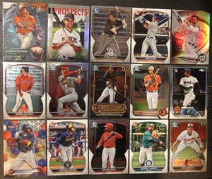 Prospects & Rookies LOT of 15 Different Bowman cards: Salas, Holliday, Jones etc - Picture 1 of 16