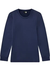 Thermo Funktionsshirt mit weicher Innenseite Gr 36/38 Dunkelblau Damen Shirt Neu - Bild 1 von 1