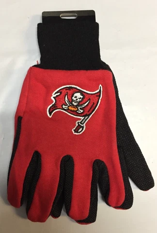 Tampa Bay Buccaneers NFL Sports Logo Utility Work All Purpose Gloves Cover