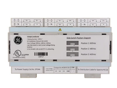 GE Voltage Conditioner GMPU7 400V, 480V & 600V EntelliGuard MicroVersaTrip Plus - Image 1 of 4