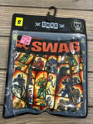 G.I. Joe Swag Boxers Para Hombres S Estampado Superhéroe Poliéster/Spandex Transpirable Underwe Foto 1 de 2