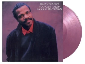 BILLY PRESTON - You Can't Keep A Good Man Down 2022 Pink Marbled Vinyl LP New - Picture 1 of 1