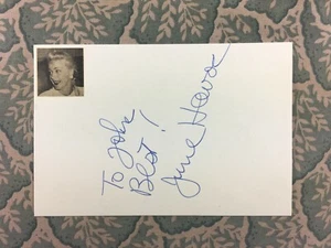 June Havoc - Lady Possessed - La storia di Molly X - Intrigo - Autografato 1964 - Foto 1 di 2