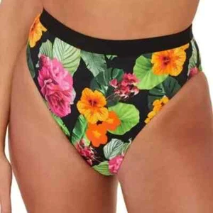 Andie Swim The Banded Cheeky Bottom Women's Small Tropical Floral NWT - Picture 1 of 8