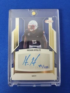 2024 Sage Football Hasaan Hypolite Auto 35/100 - A-HH - Bild 1 von 2