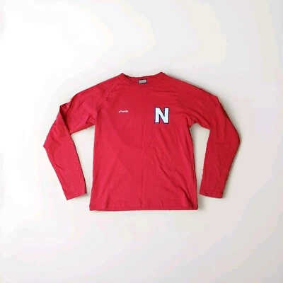 Camiseta Phenix Noruega Olympic vermelha manga longa tamanho L 52 - Imagem 1 de 4