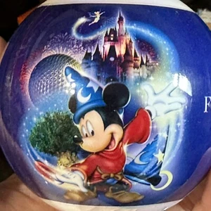 Adorno de Navidad de los Parques Disney Mickey Hechicero Cuatro Parques Un Mundo - Imagen 1 de 6