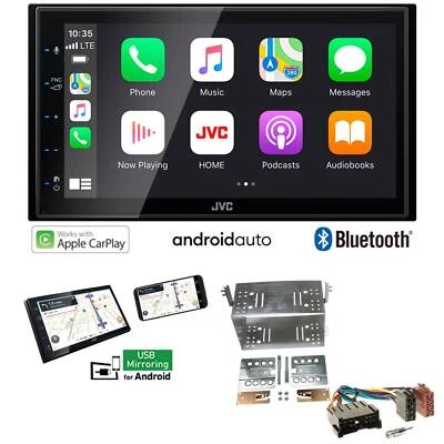 JVC 2-DIN Autoradio Apple CarPlay Android Auto für Hyundai Tucson 2005-2010 - Bild 1 von 4