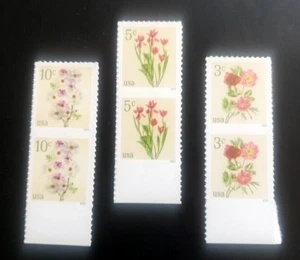 US FLOWERS, #5899, 5900, 5901 Peonies, Tulips, Poppies-Choose one set. - Picture 1 of 2