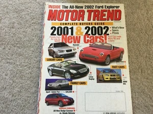 2001 Hummer H2, Nissan Frontier, Honda Odyssey, Dodge Caravan Magazine - Foto 1 di 1