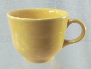 Homer Laughlin Fiesta ware Sunflower Yellow Tea Cup Coffee Mug Lead free USA - Picture 1 of 7