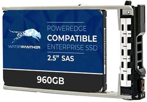 WaterPanther 960GB SAS 12Gb/s 2.5" Enterprise SSD Health 90% -100% G13 - Afbeelding 1 van 2