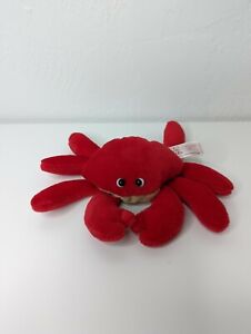 Fiesta 5” Crab Red Sea Animal Bean Bag Plush Stuffed Animal Vintage Toy