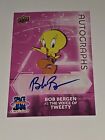 2021 Space Jam A New Legacy Pink Autographs Bob Bergen As Tweety Auto Ps-Bb