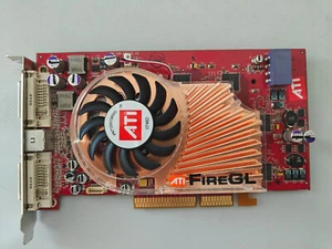 NEW ATI FireGL Fire GL X3 AGP Grafikkarte 377846-002HP Spare P/N 404563-001 - Bild 1 von 6