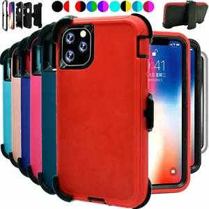 Funda con clip para cinturón para iPhone 15/14 / 13/12 / Plus / Pro / Pro Max / Defender - Imagen 1 de 14