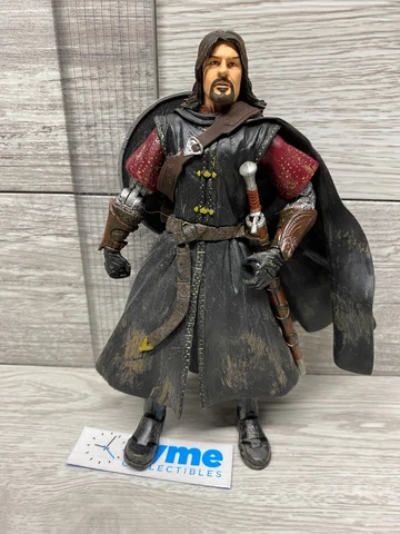 Lord of the Rings Fellowship Ring Super Poseable BOROMIR 6" Action Figure Cover