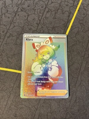 Klara (Secret) 217/198 Swsh06: Sword & Shield - Chilling Reign Holo - Image 1 of 4