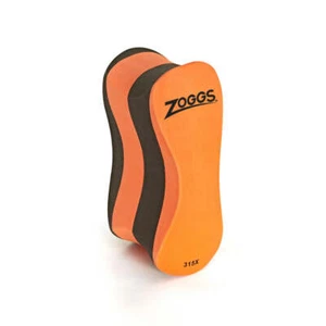 Zoggs Swimming Training Pull Buoy Black & Orange Aid for Swimmers Swim Pool - Picture 1 of 4