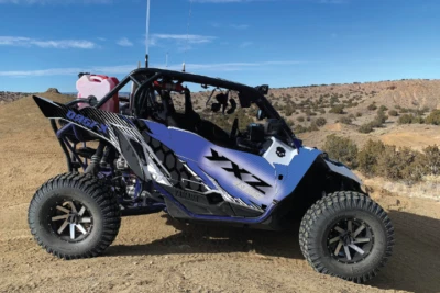 2015 - 2018 OAGFX Yamaha YXZ 1000 Graphics Kit D49-2 Blue - Image 1 of 2