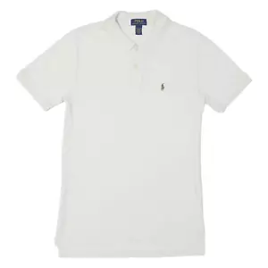POLO RALPH LAUREN 18-20 Yrs Boys Polo Shirt White XL - Picture 1 of 6