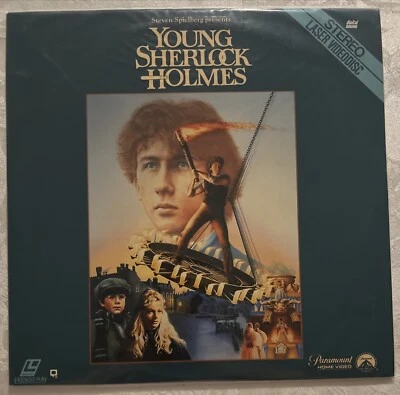 Laserdisc: Young Sherlock Holmes - Producer Steven Spielberg Foto 1 de 2