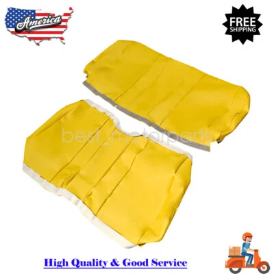 Fits XUV HPX 625i 825i 855D 855D S4 John Deere Gator Bench Seat Cover Yellow Foto 1 de 4