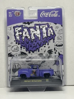 Camión Ford F-100 1956 M2 Machines Fanta personalizado Halloween Foto 1 de 2