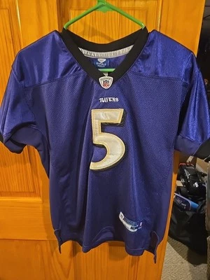 Jersey grande Joe Flacco Ravens cosido juvenil Foto 1 de 4