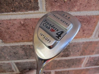 FOUNDERS CLUB 18* 4 HYBRID STEEL REG - Image 1 of 4