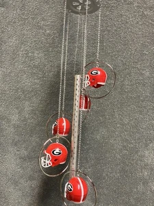 Georgia Bulldogs Wind Chime - Picture 1 of 3